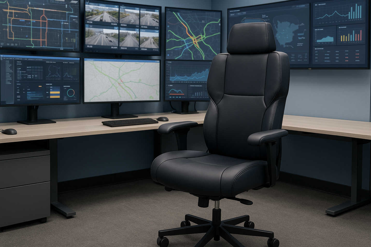 Dispatch Chairs for 24/7 Use | Control Room & 911 Seating
